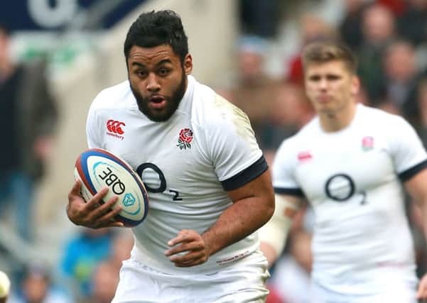 EXCITED: England's Billy Vunipola.