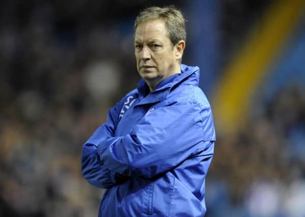NOT HAPPY: Sheffield Wednesday manager Stuart Gray.