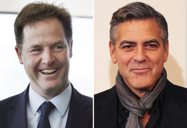 Clegg and Clooney