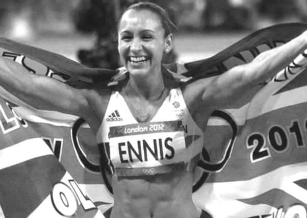 Jessica Ennis-Hill, gold medal winner at London 2012.