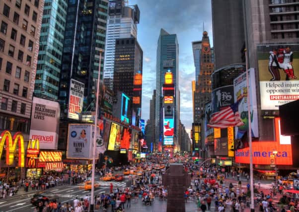 Times Square in Manhattan, New York