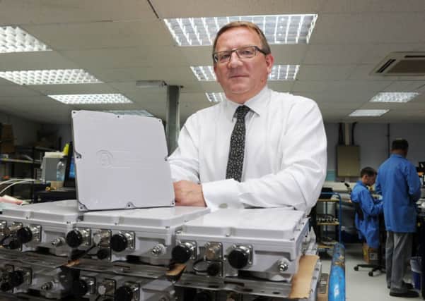 Alan Needle, CEO of Filtronic in Shipley