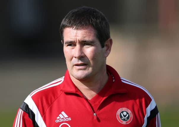 Sheffield United manager Nigel Clough (
Picture : Martyn Harrison).