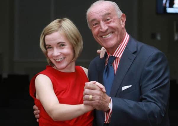 Historian Lucy Worsley and Len Goodman look back as dancers in the BBCs Dancing Cheek to Cheek: An Intimate History of Dance.