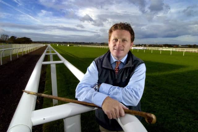 Jonjo Sanderson, Chief Executive of Wetherby Racecourse.