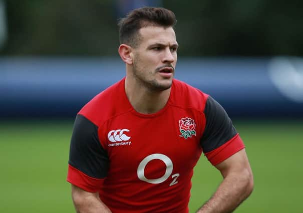 England's Danny Care during a training session at Pennyhill Park