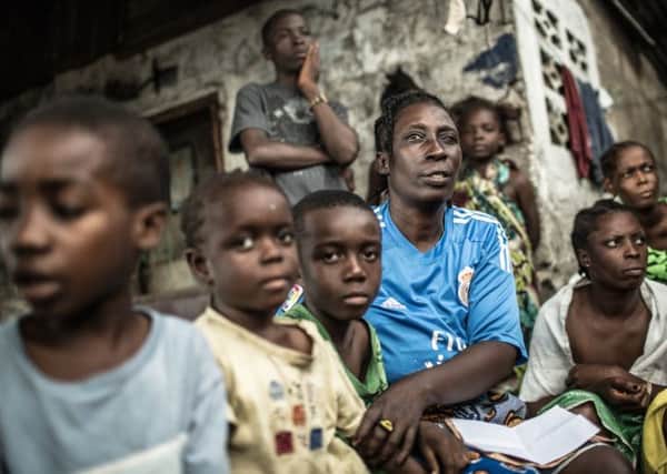 Elena Nagbe is an Ebola survivor - she lost her father, mother, two sisters and a brother to Ebola