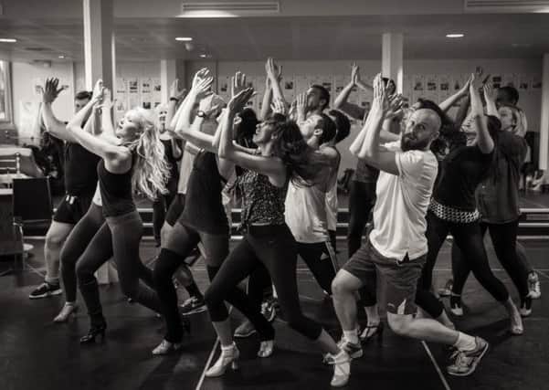 Rehearsals for Anything Goes, Sheffield Theatres Christmas show. Directed by artistic director Daniel Evans, it opens at the Crucible next week. Picture: JOHAN PERSSON