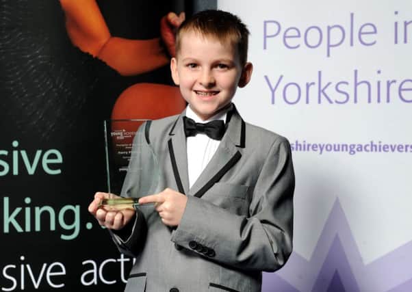 Youngster of the Year Harry Phillips