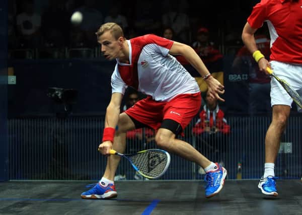 OUT: Sheffield's Nick Matthew lost out to world No 1 Mohamed Elshorbagy in the semi-finals of the world championships in Doha..
