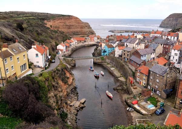 You could be taking lunch in Staithes after a morning's coastal foraging.