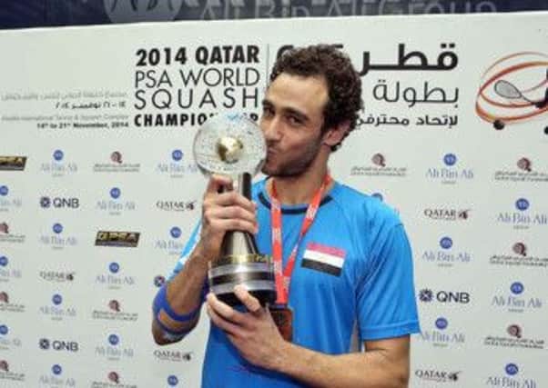 2014 World Champion, Ramy Ashour.
