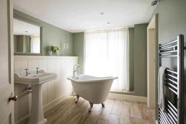 St Hilda's Terrace Whitby
S slipper bath adds wow factor to this bathroom