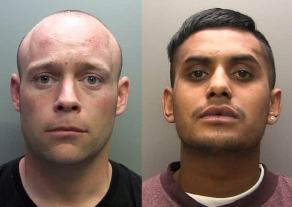 James Clague and Yamin Hussain have been given jail sentences of 11 years each
