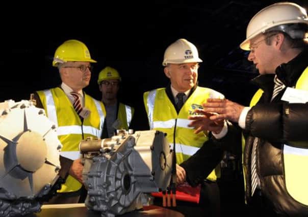 Business Secretary Vince Cable launches the Proving Factory in February 2013