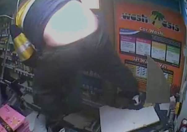 The suspect, pictured on CCTV. Picture: Ross Parry Agency
