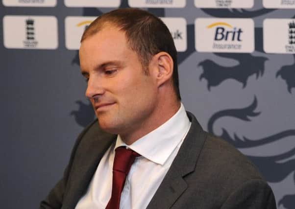 Former England captain Andrew Strauss.