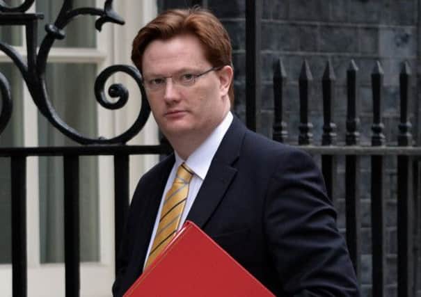 Chief Secretary to the Treasury Danny Alexander arrives at Downing Street for the Cabinet meeting
