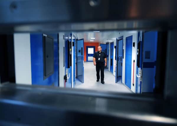The new West Yorkshire Police custody centre at Elland Road, Leeds.