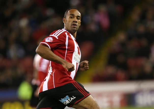 Chris O'Grady, pictured on his Sheffield United debut on Tuesday