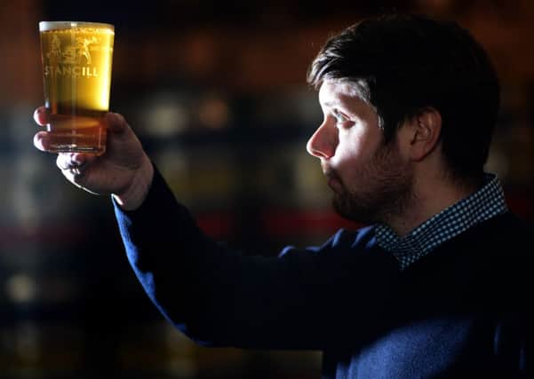 Thomas Gill of Sheffield brewery Stancill's, which has brewed a charity beer called Parky's Pale
