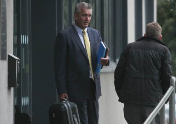Paul Whiteley leaving Scarborough Magistrates Court. Picture: Ross Parry Agency