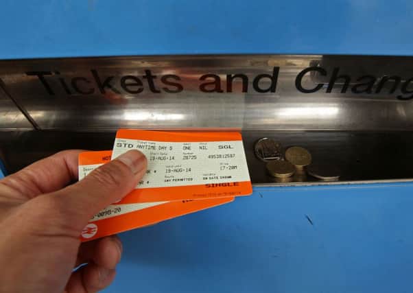 Rail fares will rise by an average of 2.2% from January