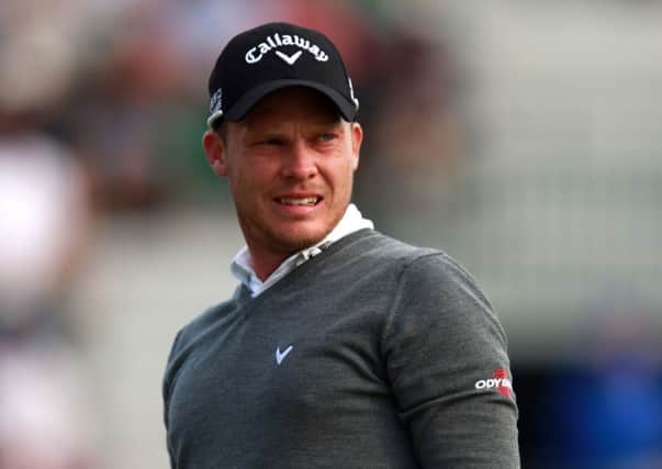 Yorkshire's Danny Willett is five shots off the lead at the halfway stage in South Africa.