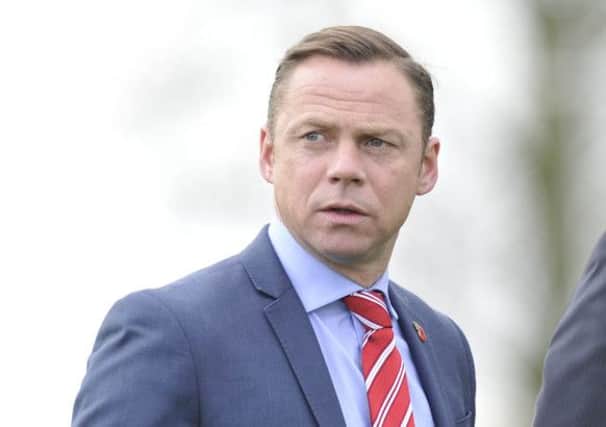 Doncaster Rovers manager Paul Dickov
