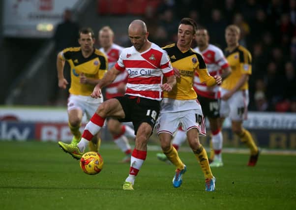 ON THE BALL: Doncaster Rovers Paul Keegan, in action against Sheffield United, believes Paul Dickovs side are ready to get on a winning roll. Picture: Martyn Harrison