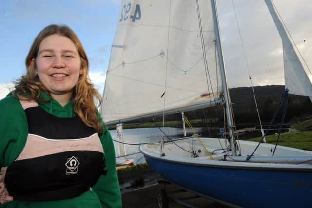 Heather Thomas at Otley Sailing Club