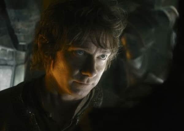 Martin Freeman as Bilbo Baggins in the latest Hobbit movie, The Battle of the Five Armies.