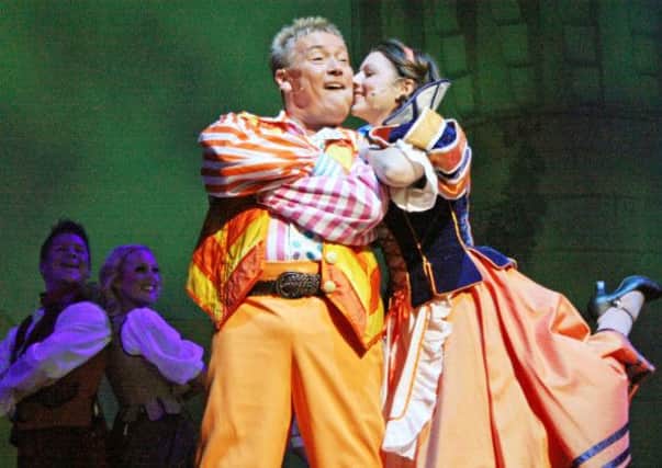 Billy Pearce stars in Snow White and the Seven Dwarfs at the Bradford Alhambra