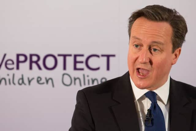 David Cameron speaks at the Government's 'WeProtect Children Online' summit