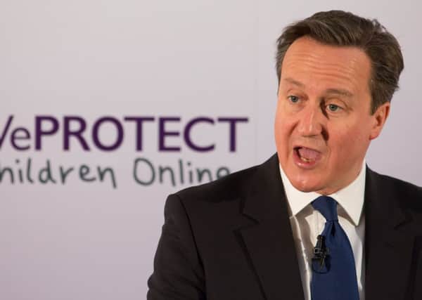 David Cameron speaks at the Government's 'WeProtect Children Online' summit