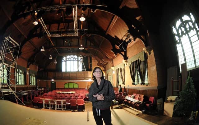Sue Kirkman is one of the group what has turned the Baptist Church on Lord Roberts Road, Beverley, into into a 200 seat theatre. Pictures by Simon Hulme.