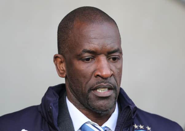Huddersfield's manager Chris Powell.