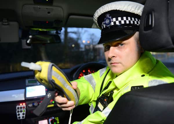 10 Dec 2014..........Generic pictures of West Yorkshire Police's Roads Policing Unit tackling drink-driving at Christmas. Picture Scott Merrylees SM1006/17h