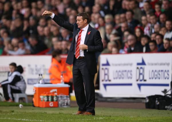 UNDER PRESSURE: Barnsley manager Danny Wilson. Picture: Martyn Harrison.