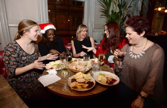 Guests enjoy themselves at the 'Homage 2 Fromage' event held at the Adelphi pub in Leeds. PIC: Anna Gowthorpe