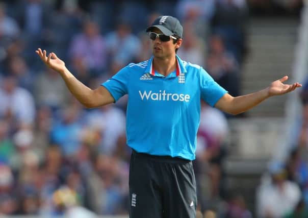 WHAT NEXT? Under-fire England captain Alastair Cook.
