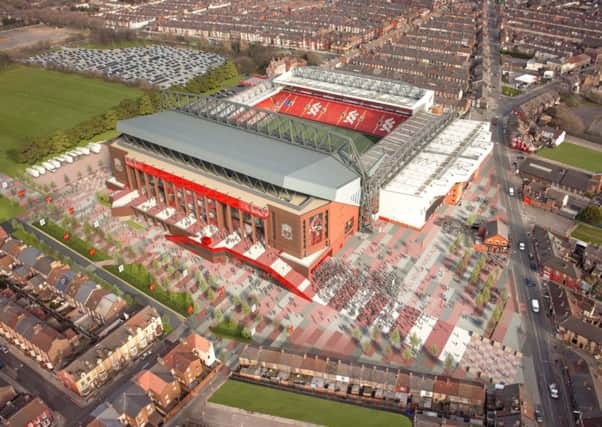 Proposed redevelopment of Anfield