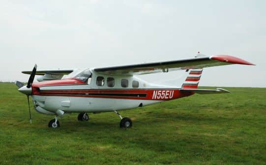 The Cessna where the drugs were found