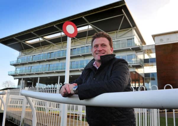 Wetherby racecourse chief executive Jonjo Sanderson is looking forward to the two-day Christmas meeting. Picture: Tony Johnson.