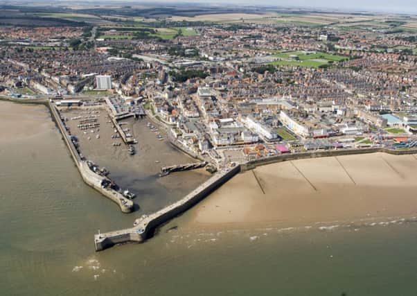 A spectacular aerial view of Bridlington, where Lidl wants to build a £5m scheme. Credit: Humberside Police
