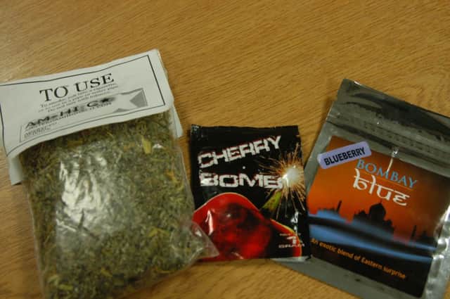 A selection of legal highs bought in Doncaster.