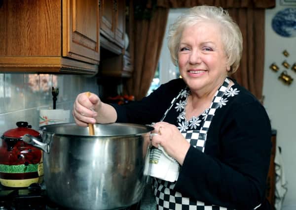 Pam Clarkson from Lofthouse, near Wakefield, who cooks for  elderly people on Christmas Day.