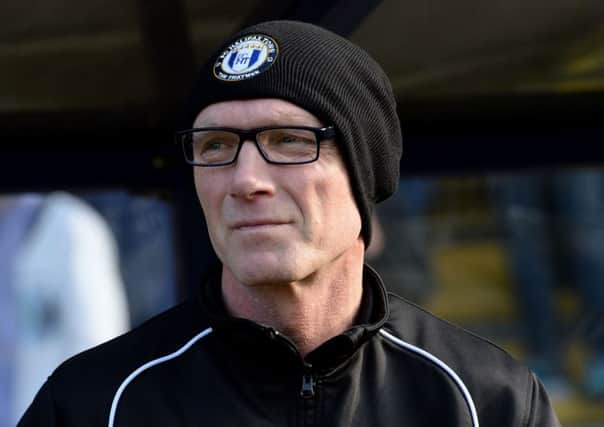 FC Halifax Town manager Neil Aspin
