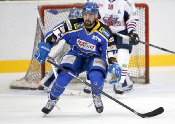 STUNNED: Hull Stingrays' player-coach Omar Pacha. Picture: Arthur Foster.