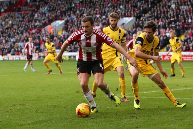 IN THE FRAME: Sheffield United's James Wallace. Picture: Martyn Harrison.